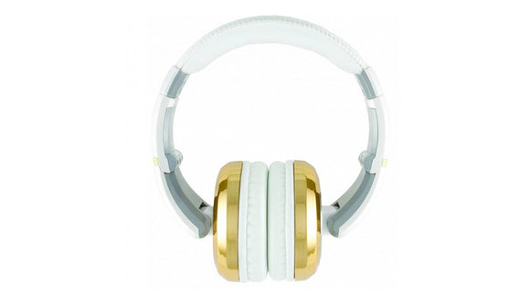 CAD Closed-back Studio Headphones - Gold/White - Two Cables, Two Sets Earpads