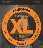 ECB82 Chromes Flatwound 50-105