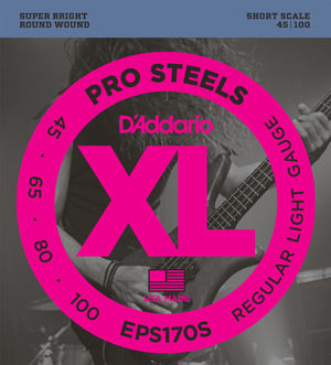 EPS170S Pro Steels Short Scale 45-100