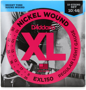 EXL150 Nickel Wound 12 String Set 10-46