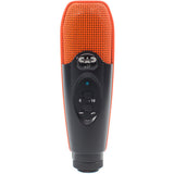CAD USB Studio Condenser Recording Microphone (Orange/Black)