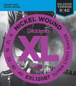 EXL120BT Nickel Wound 9-40