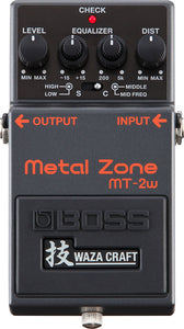 BOSS MT-2W Metal Zone Pedal
