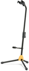 Hercules AUTO GRIP SYSTEM (AGS) SINGLE GUITAR STAND W/BACKREST