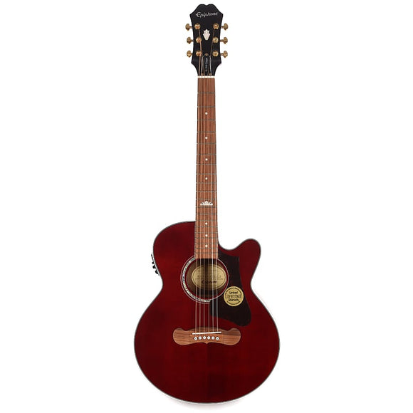 Epiphone EJ-200 Coupe, Studio Parlor - Wine Red